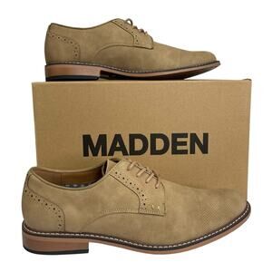 Madden Mens Dress Shoes Taupe Suede Size 11.5‎